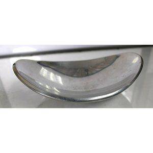 Vintage NAMBRE 667 Silver Alloy Oval Bowl